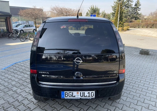 Opel Meriva cena 13900 przebieg: 195000, rok produkcji 2006 z Bieruń małe 232